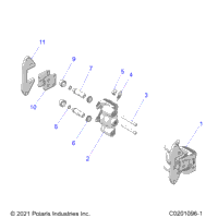 Brakes, Caliper, Front