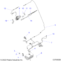 Body, Water Bottle Pump Asm And Wiper Kit