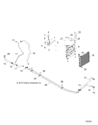 Engine, Cooling System R17rna57a1/A9/Eam/Nm