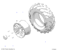 Wheels, Front R14wh9eam/Eamc/Eas/Easc