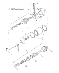 Engine, Starting Motor