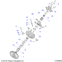 Drive Train, Primary Clutch