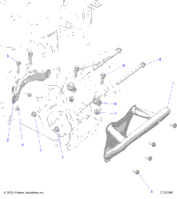 Chassis, Front Gearcase And Bumper Mounting