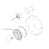 Wheels, Rear R14uh9eam/Eamc/Eas/Easc/Eaw/Eawc/Ean/9Eai/9Eaic
