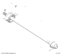 Drive Train, Front Prop Shaft R24rrp99cj