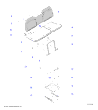 Body, Seat Asm. And Slider R24tas99cm