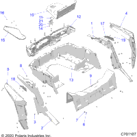 Body, Rear Rack And Fenders Z20a4e99ah/Bh/Lh