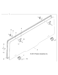 Body, Rear Window R15rte87a2/A5