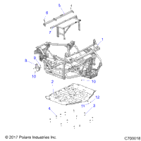 Chassis, Main Frame And Skid Plates