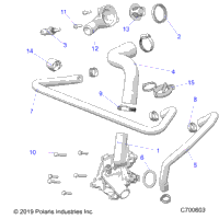 Engine, Waterpump And Bypass