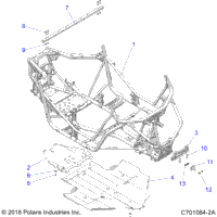 Chassis, Main Frame And Skid Plate Z24ase99f5/Sc5/F5
