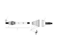 Front Drive Shaft C11rd50aa/Ab/C11rf50aa