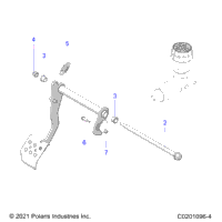 Brakes, Pedal And Master Cylinder Mounting