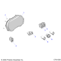 Electrical, Dash Instuments R21rsf99ak