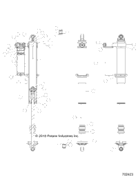 Suspension, Rear Shock Internals Z18vde99ak/Aw/Aj/Bj/Bk/Bw/Lw/K99ak/Bk