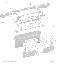 Body, Rear Closeoff, Center Panels