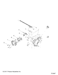 Engine, Throttle Body & Fuel Rail