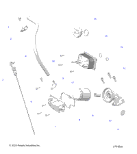 Engine, Dipstick And Oil Filter