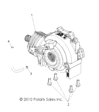 Drive Train, Front Gearcase Mounting
