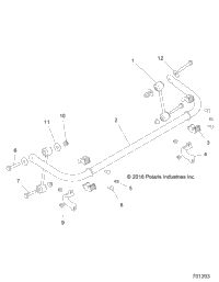 Suspension, Stabilizer Bar, Rear