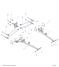 Suspension, Rear Control Arms
