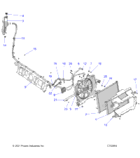 Engine, Cooling, Radiator