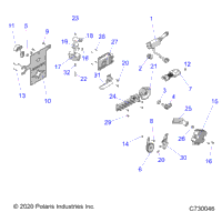 Electrical, Wire Harness Components, And License Plate