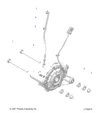Drive Train, Front Gearcase Mounting G24g5k99a/99B