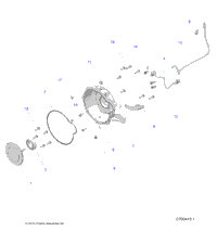 Engine, Adapter, Bellhousing And Crank Sensor R24rred4ja