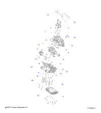 Engine, Crankcase And Crankshaft