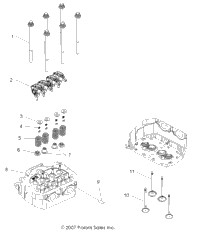 Engine, Cylinder Head & Valves