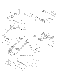 Suspension, Rear Control Arms