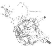Drive Train, Main Gearcase Mounting All Options