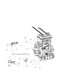 Engine, Cooling, Thermostat & Bypass R15rta/E87 All Options