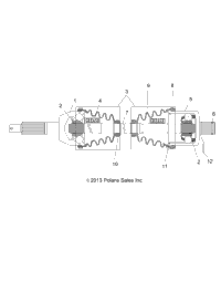 Drive Train, Rear Drive Shaft