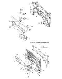 Body, Door R15rt87eav/A5/Bv