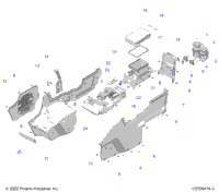 Body, Center Console G24gzk99a/99B