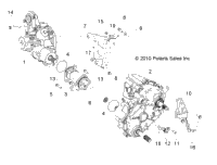 Drive Train, Gearcase, Differential Mounting