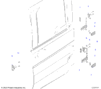 Body, Door Mounting, Rear
