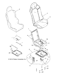 Body, Seat Asm. And Slider