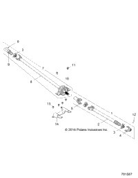 Drive Train, Front Prop Shaft