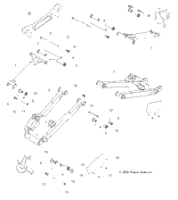 Suspension, Rear Control Arms