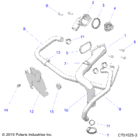 Engine, Cooling, Thermostat & Bypass