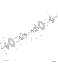 Suspension, Front Carrier And Hub