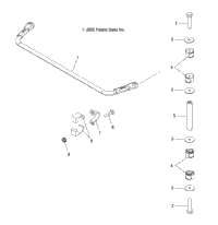 Suspension, Rear Stabilizer Bar