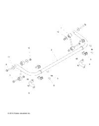 Suspension, Stabilizer Bar, Rear