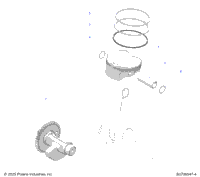 Engine, Piston & Balance Shaft