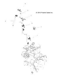 Engine, Fuel Injector