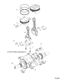 Engine, Crankshaft & Piston