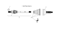 Front Drive Shaft R05rf50aa/Ab (4995359535B09)